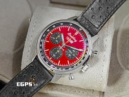 BREITLING 百年靈 Top Time 系列 Chevrolet Corvette A25310 <font color="#d01111">雪佛蘭 科爾維特跑車</font> 計時碼表 不鏽鋼 賽車錶 <font color="#ff0000">2022年保單</font> 自動上鍊 42mm