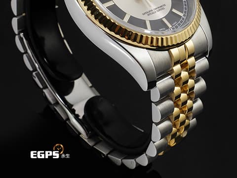 ROLEX 勞力士 Datejust 36 DJ 蠔式日誌型 116233 18K黃金材質 半金款 銀色&黑色雙色唱片面盤 單雙數不同色日期功能 五銖紀念型錶帶 自動上鏈 36mm 