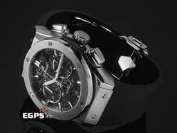 HUBLOT 宇舶 Classic Fusion 經典融合 系列 525.NX.0170.LR1 <font color="#05f0f0">鈦金屬材質 鏤空面盤</font> <font color="#FF0000">2019年保卡 台灣公司貨</font> 自動上鍊 42mm