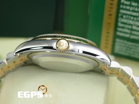 ROLEX 勞力士 Datejust 36 蠔式日誌型 116233 2RB 18K黃金材質 半金款 稀有黑瑪瑙 69鑽標 無字特殊面盤 無字天書 DJ36 經典三角坑紋錶圈 自動上鏈 36mm 數量不多值的收藏。