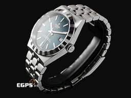 TUDOR 帝舵 Royal Day Date 皇家系列 2836C1A0-0102 不鏽鋼材質 <font color="#4169e1">藍色面盤 立體羅馬數字時標</font> 割坑紋與磨光飾面間隔錶圈 <font color="#FF0000">2026年保卡 「T-fit」摺扣</font> 自動上鍊 36mm
