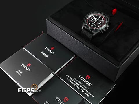 TUDOR 帝舵 Pelagos FXD Chrono "Cycling Edition" 領潛型 25827KN-0001 計時碼表 黑色碳複合材質錶殼「自行車版」 2025年保卡 自動上鍊 43mm