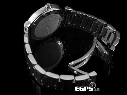 CHOPARD 蕭邦 Imperiale 388541-3004 帝王 系列 不鏽鋼材質 原廠鑲嵌鑽石錶圈 鑲嵌紫水晶錶冠 2025年保卡 鍊帶款 石英機芯 28mm