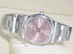 ROLEX 勞力士 Oyster Perpetual 31 經典 蠔式恆動型 277200 <font color="#fdddeb">最新款 糖果粉色面盤</font> OP31 不鏽鋼 大三針 <font color="#FF0000">2024年保卡 </font>自動上鍊 31mm