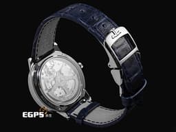 Jaeger LeCoultre 積家 Rendez-Vous Night & Day 約會系列 Q3448480 不鏽鋼材質 <font color="#0582f5">原廠鑲嵌鑽石錶圈 藍色面盤</font> <font color="#ff0000">2020年保卡</font> 自動上鏈 34mm
