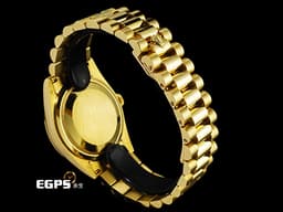 ROLEX 勞力士 Day-Date 36 蠔式 星期日曆型 118238G <font color="#f5e57a">原廠鑽石時標 皇帝金色面盤 18K黃金材質</font> DD36 經典三角坑紋錶圈 <font color="#ff0000">元首型(President)錶帶 總統帶 台灣公司貨</font> 自動上鍊 36mm