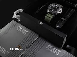 PANERAI 沛納海 Luminor Submersible 1950 PAM389 三日鍊 陶瓷錶圈 鈦金屬材質 PAM00389 <font color="#ff0000">O</font><font color="#FF0000">字頭 </font> 潛水錶 自動上鏈 47mm