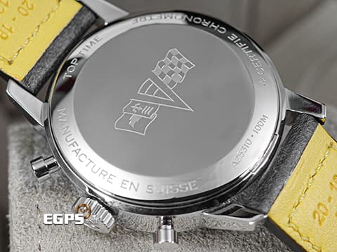 BREITLING 百年靈 Top Time 系列 Chevrolet Corvette A25310 雪佛蘭 科爾維特跑車 計時碼表 不鏽鋼 賽車錶 2022年保單 自動上鍊 42mm