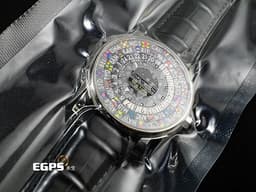 LOUIS VUITTON 路易威登 LV ESCALE TIME ZONE 39 Q5D200 不鏽鋼材質 <font color="#05f0f0">各國國旗世界時區 廿四小時 日夜顯示</font> <font color="#ff0000">2015年保卡 台灣公司貨 未拆封未使用蒐藏品</font> 自動上鏈 39mm
