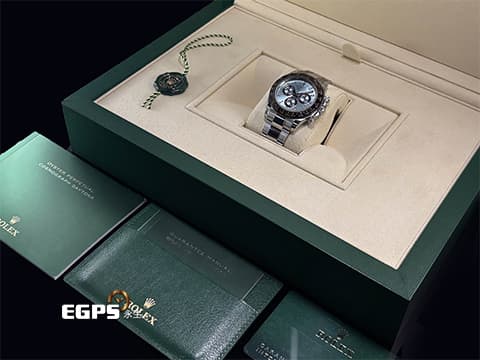 ROLEX 勞力士 Daytona 116506 宇宙計時型 迪通拿 鉑金 PT950 計時碼表 木村男神配戴款 冰藍面 栗啡色陶瓷圈 2021年保卡 已貼膜 自動上鏈 40mm
