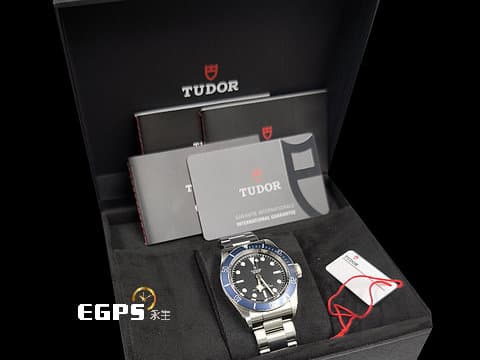 TUDOR 帝舵 Heritage Black Bay 79230B 碧灣 藍色鋁圈 藍水鬼 79230 B 復古 雪花針 不鏽鋼 MT5602自製機芯 2025年新式保卡 潛水錶 自動上鍊 41mm