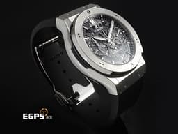 HUBLOT 宇舶 Classic Fusion 經典融合 系列 525.NX.0170.LR1 <font color="#05f0f0">鈦金屬材質 鏤空面盤</font> <font color="#FF0000">2019年保卡 台灣公司貨</font> 自動上鍊 42mm