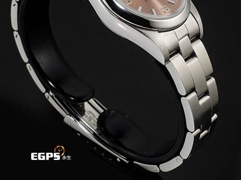 ROLEX 勞力士 蠔式恆動 OP 76080 不鏽鋼材質 粉色面盤 自動上鍊 25mm