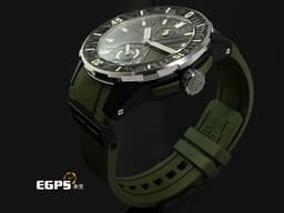 Ulysse Nardin 雅典 Diver NET 1183-170-8A 不鏽鋼材質 <font color="#7e9a74">碳纖維材質錶圈 </font><font color="#7e9c73">卡其色紋路面盤 淺水錶 動力儲存顯示</font><span style="font-size: 10pt;"> </span><font color="#FF0000" style="font-size: 10pt;">2025年保卡</font><span style="font-size: 10pt;"> 自動上鍊 44mm</span>