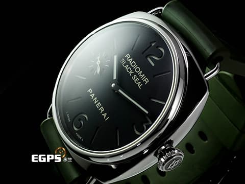PANERAI 沛納海 RADIOMIR BLACK SEAL PAM00183 台灣公司貨 PAM183 不鏽鋼 小秒針 手上鍊 45mm