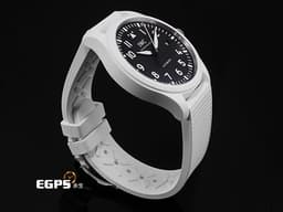 IWC 萬國錶 Pilot's Top Gun <font color="#1daeed">飛行員 海軍空戰部隊 TOP GUN「太浩湖」特別版</font> IW328104 白色陶瓷材質 5日動力儲存 <font color="#FF0000">2023年保單</font> 自動上鍊 41mm