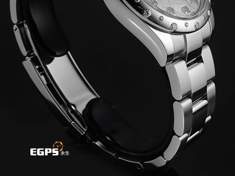 ROLEX 勞力士 Lady DateJust 178344 不鏽鋼材質【宇宙不同】獨一無二的隕石面盤 絕版增值 原廠鑲嵌雪花鑽石錶圈、時標 2017年保卡 自動上鍊 31mm