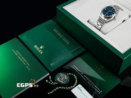 ROLEX 勞力士 Oyster Perpetual 31 經典 蠔式恆動型 277200 <font color="#0582f5">2025年最新款 莫蘭迪藍色噴漆面盤</font> OP31 不鏽鋼 <font color="#FF0000">2025年保卡 </font> 自動上鍊 31mm