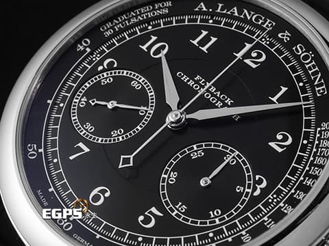 A.LANGE & SOHNE 朗格 1815系列 414.028 18K白金材質 計時功能 2022年保單 手動上鍊 39.5mm