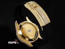 ROLEX 勞力士 Yacht-Master <font color="#fafa01">VIP隱藏款</font> <font color="#fafa01">滿鑽錶殼</font> <font color="#fafa01">產量稀少 一錶難求</font> 18K黃金錶殼 鑲嵌 遊艇名仕型 226668 TBR <font color="#FF0000">VVVIP 特殊 隱藏款 霸氣十足 2025年保卡</font> 自動上鍊 42mm