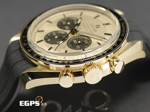 OMEGA 歐米茄 Speedmaster Moonwatch Professional 超霸 速霸 Moonshine金 熊貓面盤 31062425099001 專業 登月 計時碼錶 3861機芯 2022年保台灣公司貨 同軸擒縱 手上鏈 42 mm