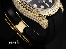 ROLEX 勞力士 Yacht-Master <font color="#fafa01">VIP隱藏款</font> <font color="#fafa01">滿鑽錶殼</font> <font color="#fafa01">產量稀少 一錶難求</font> 18K黃金錶殼 鑲嵌 遊艇名仕型 226668 TBR <font color="#FF0000">VVVIP 特殊 隱藏款 霸氣十足 2025年保卡</font> 自動上鍊 42mm