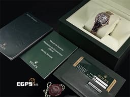 ROLEX 勞力士 Datejust Pearlmaster 80315-72945 18K玫瑰金材質 <font color="#05f0f0">銀色珍珠母貝面盤 原廠鑲嵌鑽石錶圈</font><font color="#FF0000"> 新錶參考訂價:1,080,000元</font> 防偽內圈 自動上鍊 29mm
