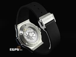 HUBLOT 宇舶 Big Bang 大爆炸 301.SX.7170.LR 不銹鋼材質 <font color="#0582f5">藍色面盤</font> 計時碼表 自動上鍊 45mm