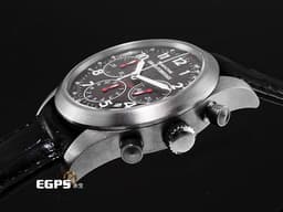 Girard-Perregaux 芝柏 GP Pour Ferrari 4955 鋁合金材質 <font color="#05f0f0">黑色紋理面盤</font> <font color="#FF0000">法拉利LOGO錶扣 限量1000支</font> 自動上鍊 40mm