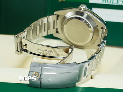 ROLEX 勞力士 Oyster Perpetual 蠔式 Air-King 空中霸王 116900 不鏽鋼材質 綠色秒針、ROLEX品牌銘刻 黃色皇冠
2018年保卡 台灣公司貨 飛行錶 自動上鍊 40mm