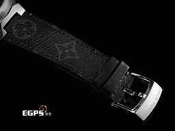 LOUIS VUITTON 路易威登 LV Tambour Diver QA140 不鏽鋼材質 <font color="#05f0f0">LV圖樣紋路面盤</font> <font color="#ff0000">2022年保卡 台灣公司貨</font> 自動上鏈 41mm