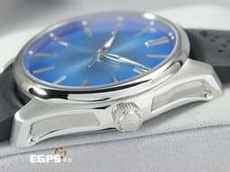 H. Moser & Cie. 亨利慕時 Pioneer Centre Seconds 開拓者 3200-1217 三日鍊 <font color="#3f8bee">Arctic Blue fumé北極藍太陽紋面盤</font><font color="#03f6f9"> </font>不鏽鋼 大三針 <font color="#FF0000">2025年保單</font> 自動上鍊 40mm