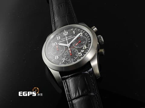 Girard-Perregaux 芝柏 GP Pour Ferrari 4955 鋁合金材質 黑色紋理面盤 法拉利LOGO錶扣 限量1000支 自動上鍊 40mm