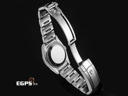 ROLEX 勞力士 DATAJUST CA 115234 不鏽鋼材質 <font color="#05f0f0">18K白金材質太陽坑紋錶圈 原廠鑲嵌鑽石時標 </font><font color="#ff0000">2017年保卡</font> 自動上鍊 34mm