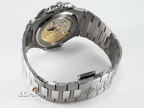 Patek Philippe 百達翡麗 PP錶 Nautilus 5811/1G-001 金鷹 鸚鵡螺 18K白金材質 Nautilus折疊式表扣 煥新演繹經典錶款 日輝紋藍色漸層錶盤 5711後繼款 2026年保單 PP印記 自動上鍊 41mm