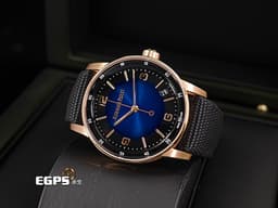 Audemars Piguet 愛彼 AP錶 Code 11.59系列 15210OR.OO.A002KB.03 <font color="#0000FF">煙燻藍色亮漆錶面盤</font> 15210 OR 玫瑰金 大三針 <font color="#FF0000">2023年保單</font> 自動上鍊 41mm