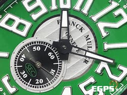 Franck Muller 法蘭穆勒 FM錶 Vanguard系列 Slim Vintage V41 <font color="#009100">綠色面盤</font> V41SS6AT 酒桶型 小秒針 不鏽鋼 <font color="#ff0000">2025年保單</font> 自動上鍊 41mm