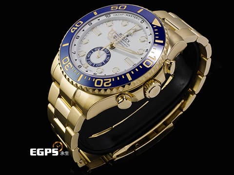 ROLEX 勞力士 Yacht-Master II 遊艇名仕 126688 18K黃金材質 今年最新款式 新一代大遊艇 更加適合上手 倒數計時 藍色陶瓷錶圈 2026年 新式木質保卡 全台第一隻 保有原廠膠膜 自動上鏈 44mm