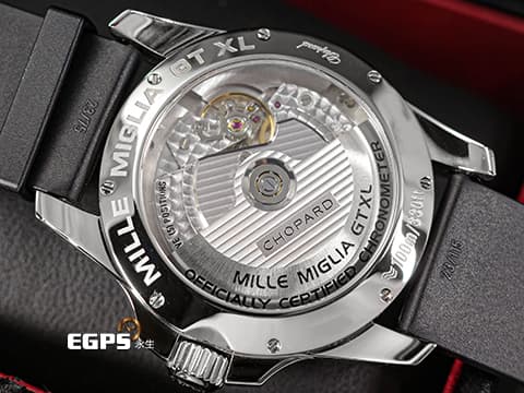 CHOPARD 蕭邦 Mille Miglia GT XL GMT 兩地時間 168514-3001 不鏽鋼 賽車錶 2025年保單 自動上鍊 44mm