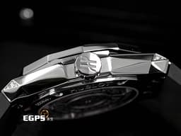 HUBLOT 宇舶 Classic Fusion 經典融合 ORLINSKI 聯名款 550.NS.1800.RX.1804.ORL19 <font color="#595959">原廠鑲鑽 黑色切面立體錶盤</font><font color="#ff0000"> </font>鈦金屬+不鏽鋼材質<font color="#ff0000"> 2025年保單 </font>自動上鍊 40mm