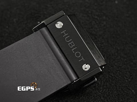 HUBLOT 宇舶 Classic Fusion 經典融合系列 ORLINSKI 聯名錶款 550.CS.1800.RX.ORL21 黑陶瓷材質 3D立體切面錶殼 黑色面盤 2025年保單 自動上鍊 40mm