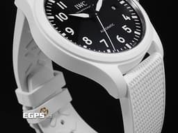 IWC 萬國錶 Pilot's Top Gun <font color="#1daeed">飛行員 海軍空戰部隊 TOP GUN「太浩湖」特別版</font> IW328104 白色陶瓷材質 5日動力儲存 <font color="#FF0000">2023年保單</font> 自動上鍊 41mm