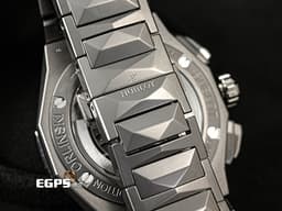 HUBLOT 宇舶 Classic Fusion Chronograph 經典融合 ORLINSKI 聯名款 549.NI.1270.NI.ORL23<font color="#ff0000"> </font>計時碼表 <font color="#bababa">3D立體切面鈦金屬錶殼</font> <font color="#ff0000">2025年保單 限量250只</font> 自動上鍊 41mm