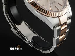 ROLEX 勞力士 Datejust 41 蠔式日誌型 126331 半金款 永恆玫瑰金 <font color="#FFE6D9">Sundust 日亮金面盤</font> DJ41 經典三角坑紋錶圈 <font color="#FF0000">2025年保卡 </font>自動上鍊 41mm