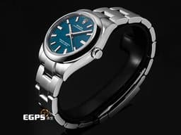 ROLEX 勞力士 Oyster Perpetual 31 經典 蠔式恆動型 277200 <font color="#0582f5">2025年最新款 莫蘭迪藍色噴漆面盤</font> OP31 不鏽鋼 <font color="#FF0000">2025年保卡 </font> 自動上鍊 31mm