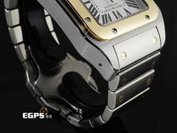 CARTIER 卡地亞 Santos de Cartier 山度士 W200728G 大型款 <font color="#ecd55f">18K黃金 半金款</font> 經典<font color="#FF0000"> </font>自動上鍊 38mm