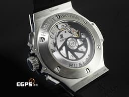 HUBLOT 宇舶 Big Bang 大爆炸 301.SX.7170.LR 不銹鋼材質 <font color="#0582f5">藍色面盤</font> 計時碼表 自動上鍊 45mm