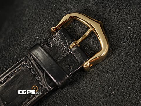 CARTIER 卡地亞 Tank Louis 坦克 WGTA0342 小型款 鑲嵌藍色寶石錶冠 藍鋼指針 18K黃金材質 2026年保單 石英腕錶 29.5 x 22mm