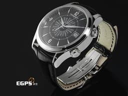 Jaeger Le-Coultre 積家 JLC錶 Master Control Memovox International 大師系列 Q1418471 世界時區 響鈴 鬧鈴 174.8.96 不鏽鋼<font color="#05f0f0"> </font><font color="#ff0000">限量750支 台灣公司貨</font> 自動上鍊 40mm