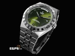 TUDOR 帝舵 Royal 皇家系列 2840D1A0-0003 <font color="#41971c">最新 太</font><font color="#419414">陽</font><font color="#56b323">放</font><font color="#62c030">射</font><font color="#56b125">紋綠</font><font color="#41971c">色面盤</font> 坑紋外圈 不鏽鋼材質 <font color="#0582f5">星期、日期顯示窗</font> <font color="#ff0000">2026年新式保卡</font> 自動上鍊 34mm